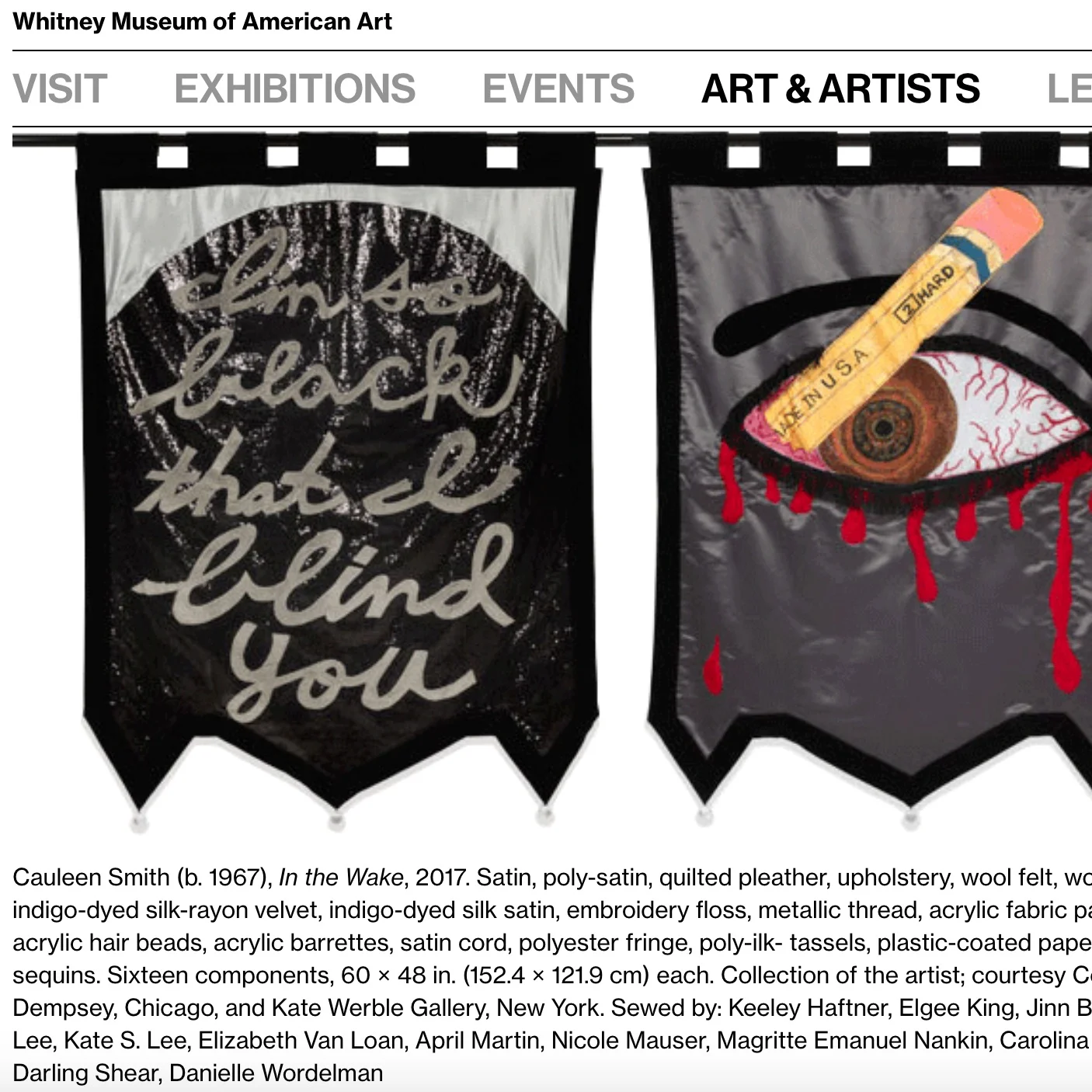 2017: Cauleen Smith, Whitney Biennial