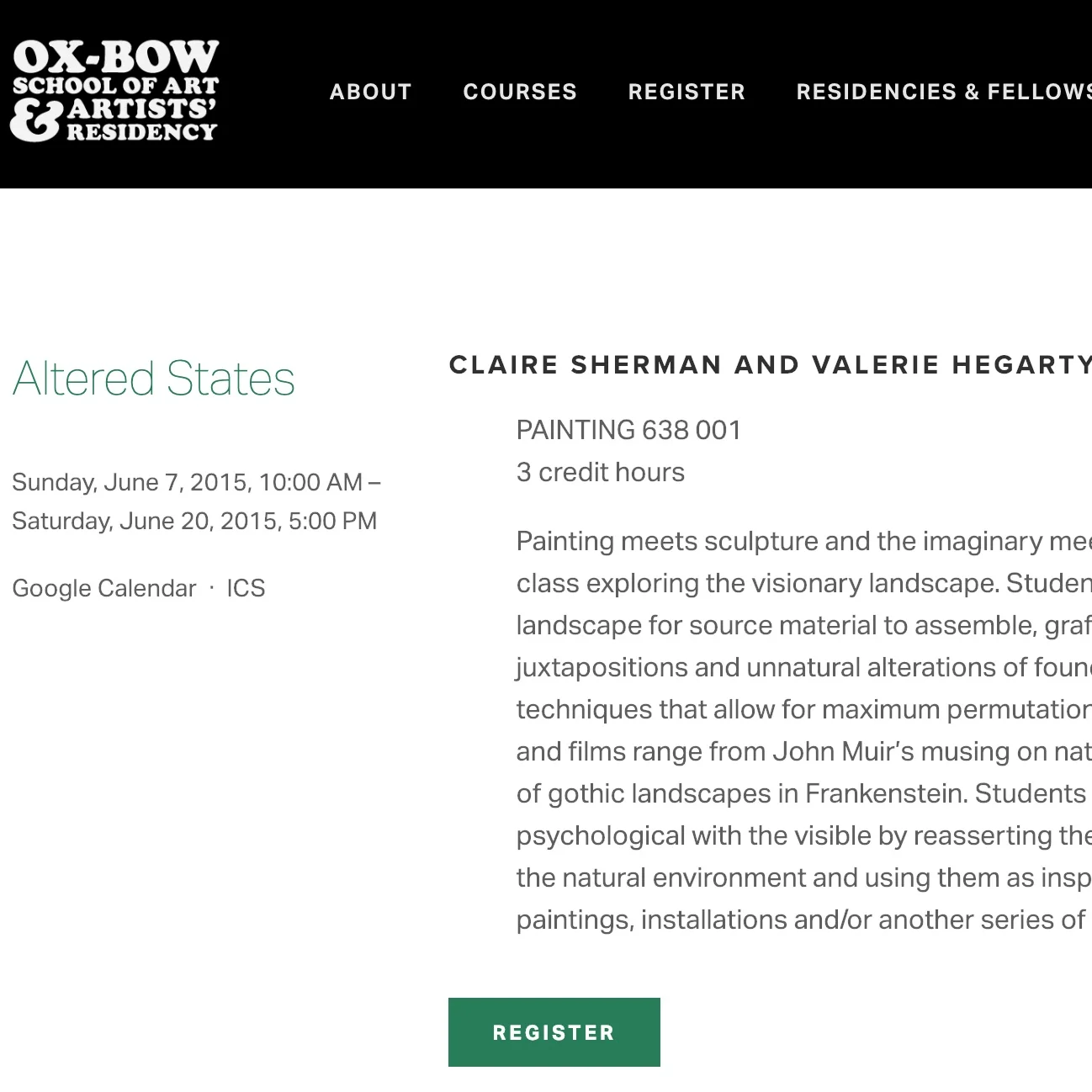 2015: Altered States