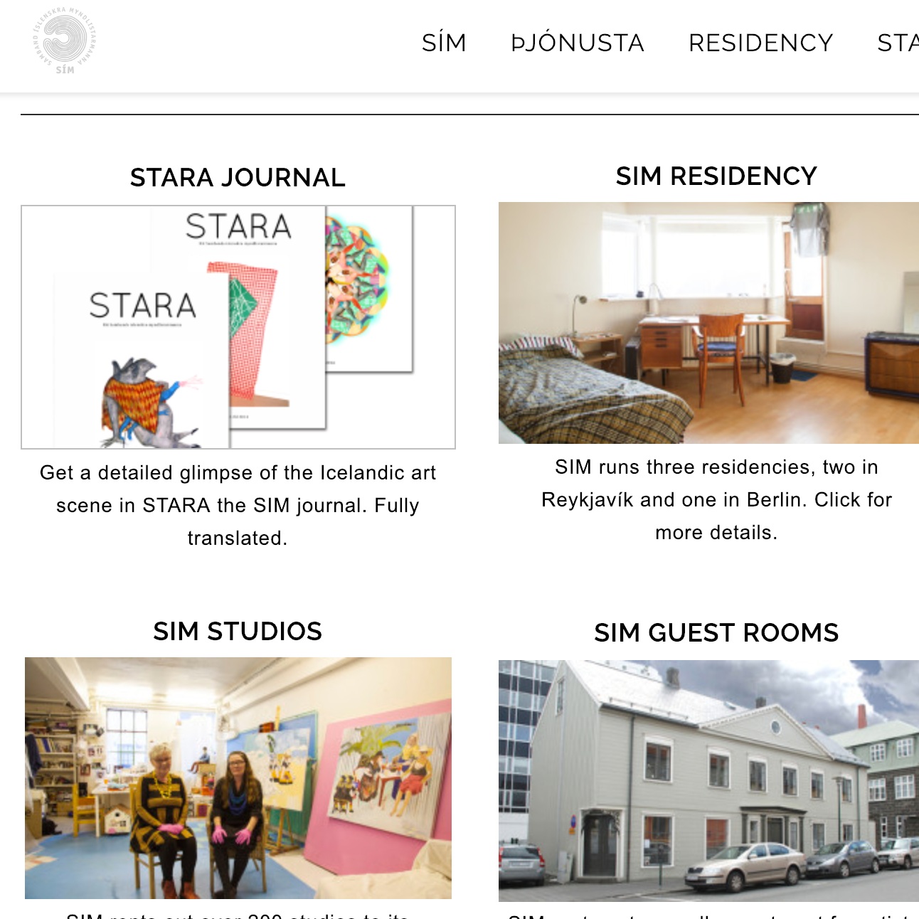 2014: SÍM Residency