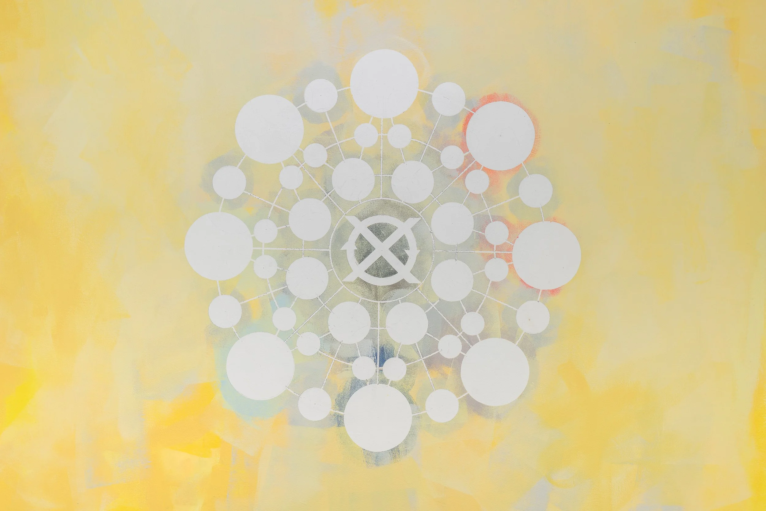  Also included in the exhibition is an abstracted projection of Haftner’s Elements of Waste - a visual artist statement used to both curate and contain the waste materials with which she chooses to engage. This is an early and experimental engagement