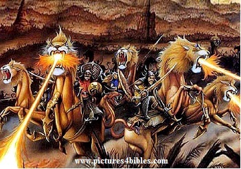 rev. 9.13 - 6th trumpet, 200 million horses