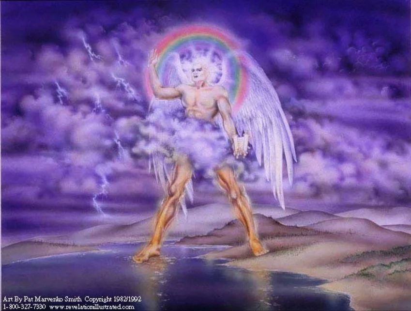 Rev. 10.1 - the mighty angel