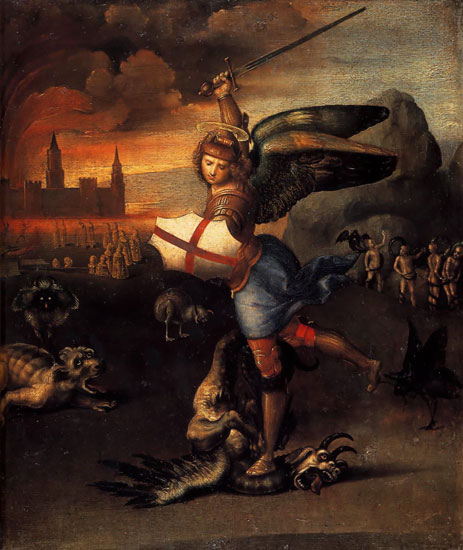 rev. 12 -michael and the dragon