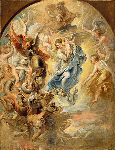 rev. 12 - woman and the dragon