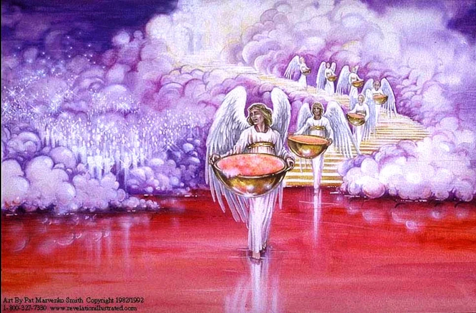 rev. 15.2 - angels with the seven bowls