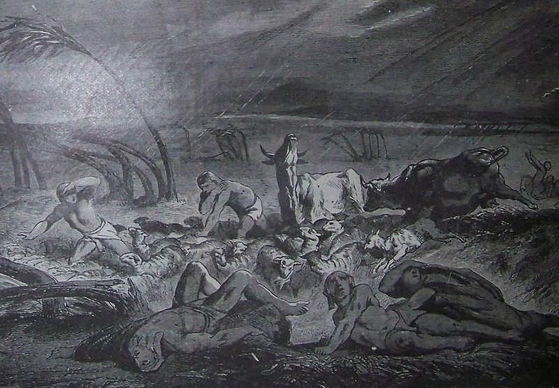 rev. 16.21 - the plague of hail