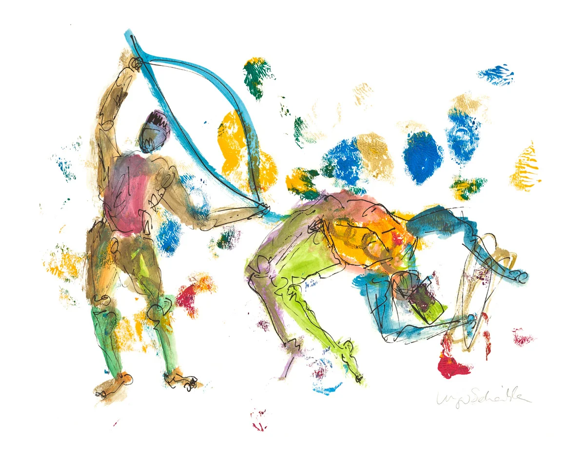 Painting by: Ingrid Scheibler