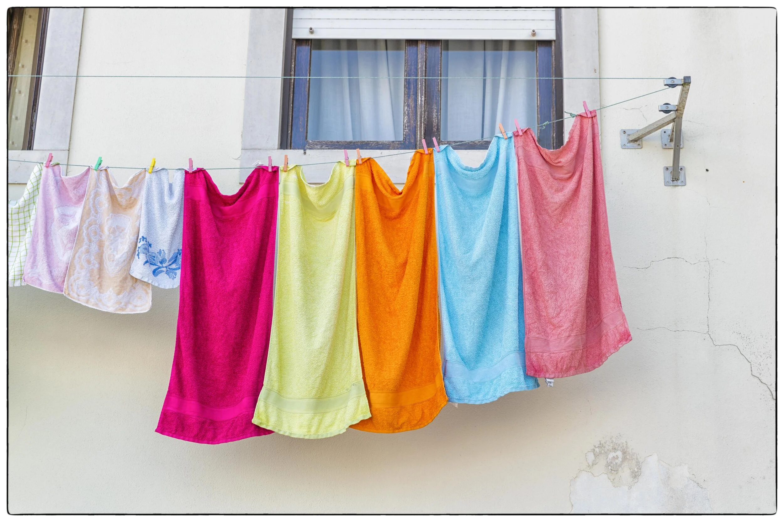 Washing, Nazaré, Portugal