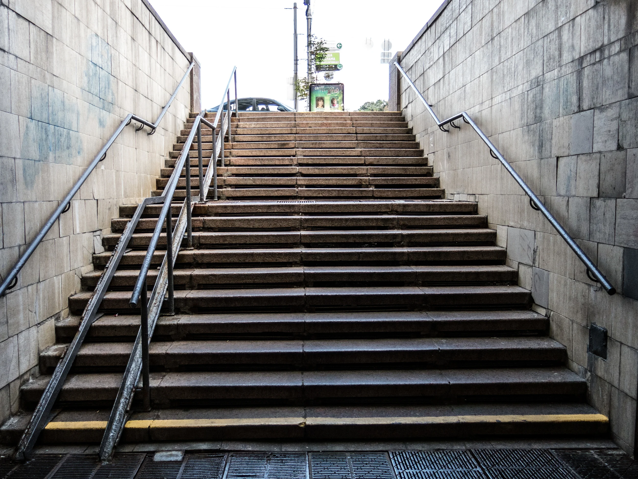 I'm always fascinated by these stairways.