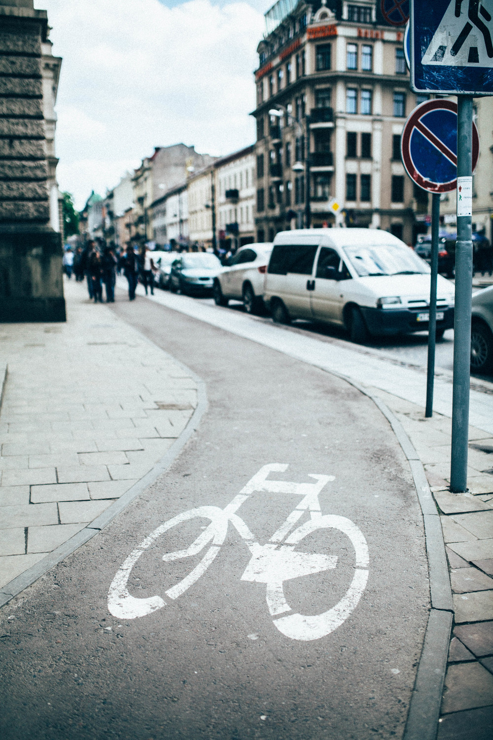 Bike Lane, Lviv Ukraine