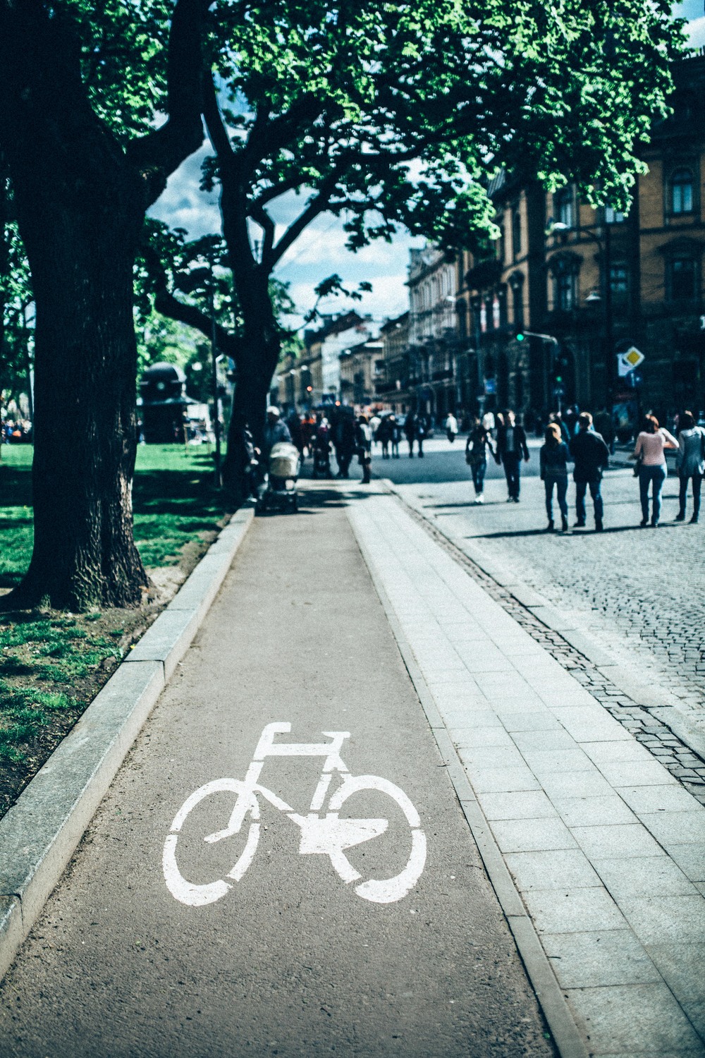 Bike Lane, Lviv Ukraine
