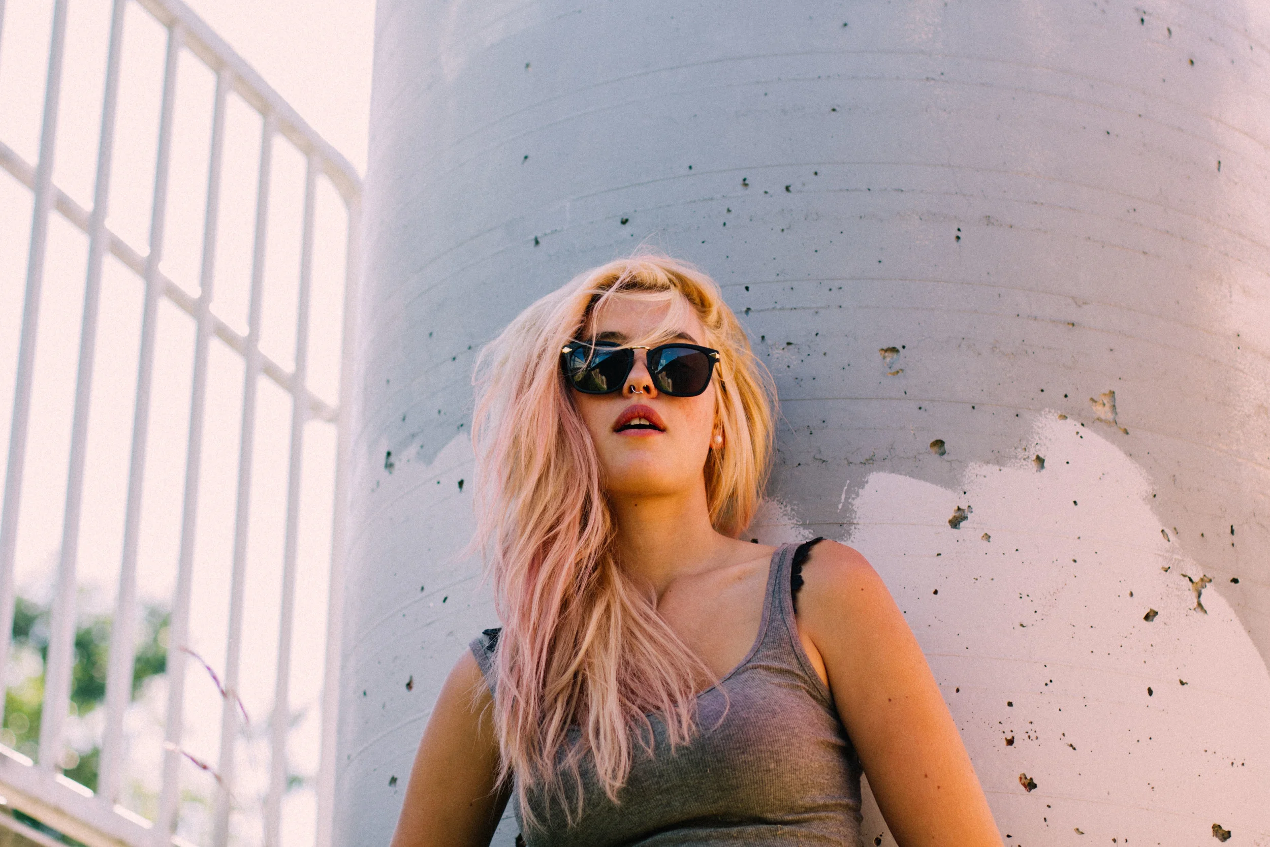 pink and wind with katie