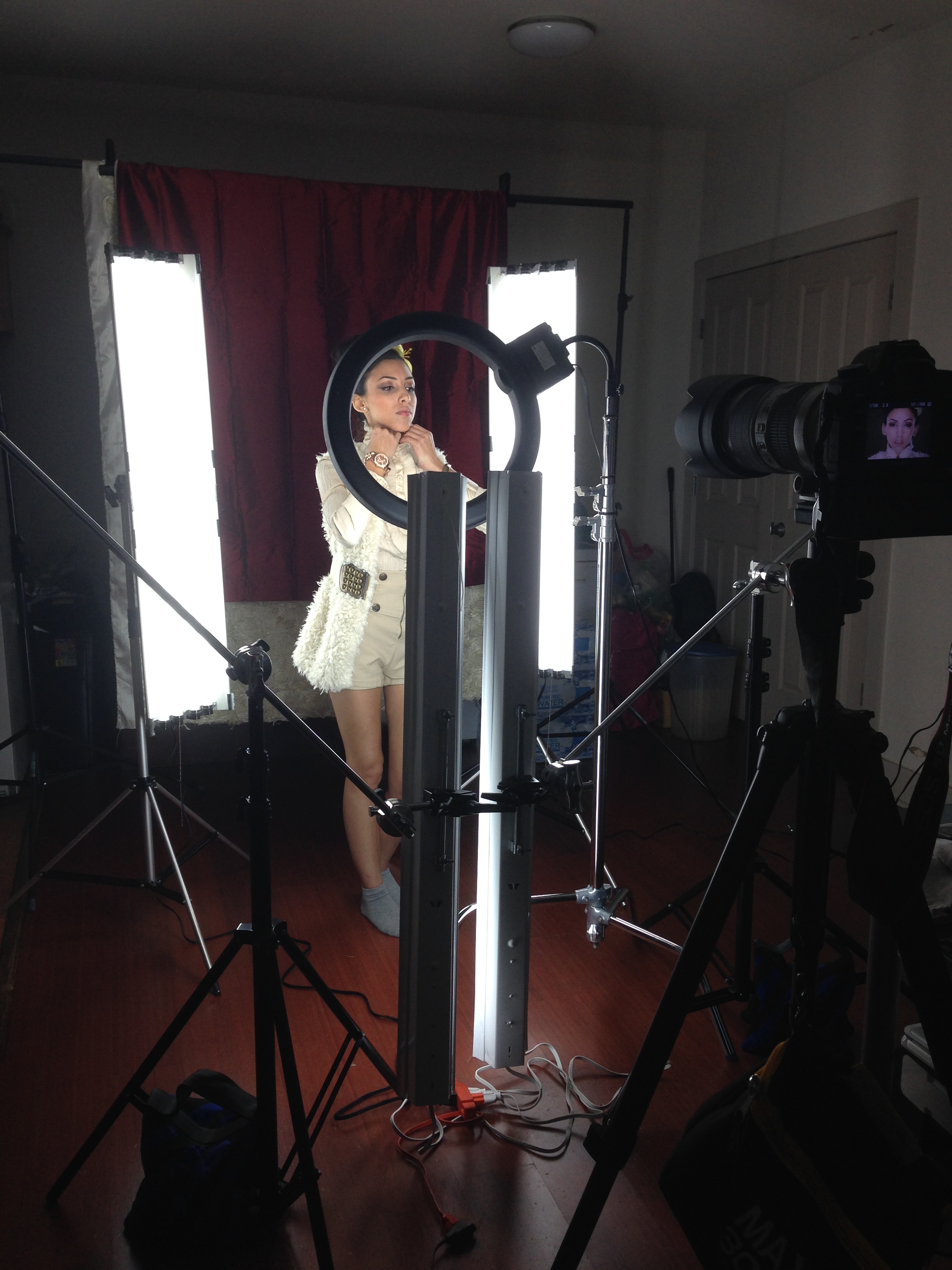 BTS. "How to achieve amazing catch lights in the eyes PT3"