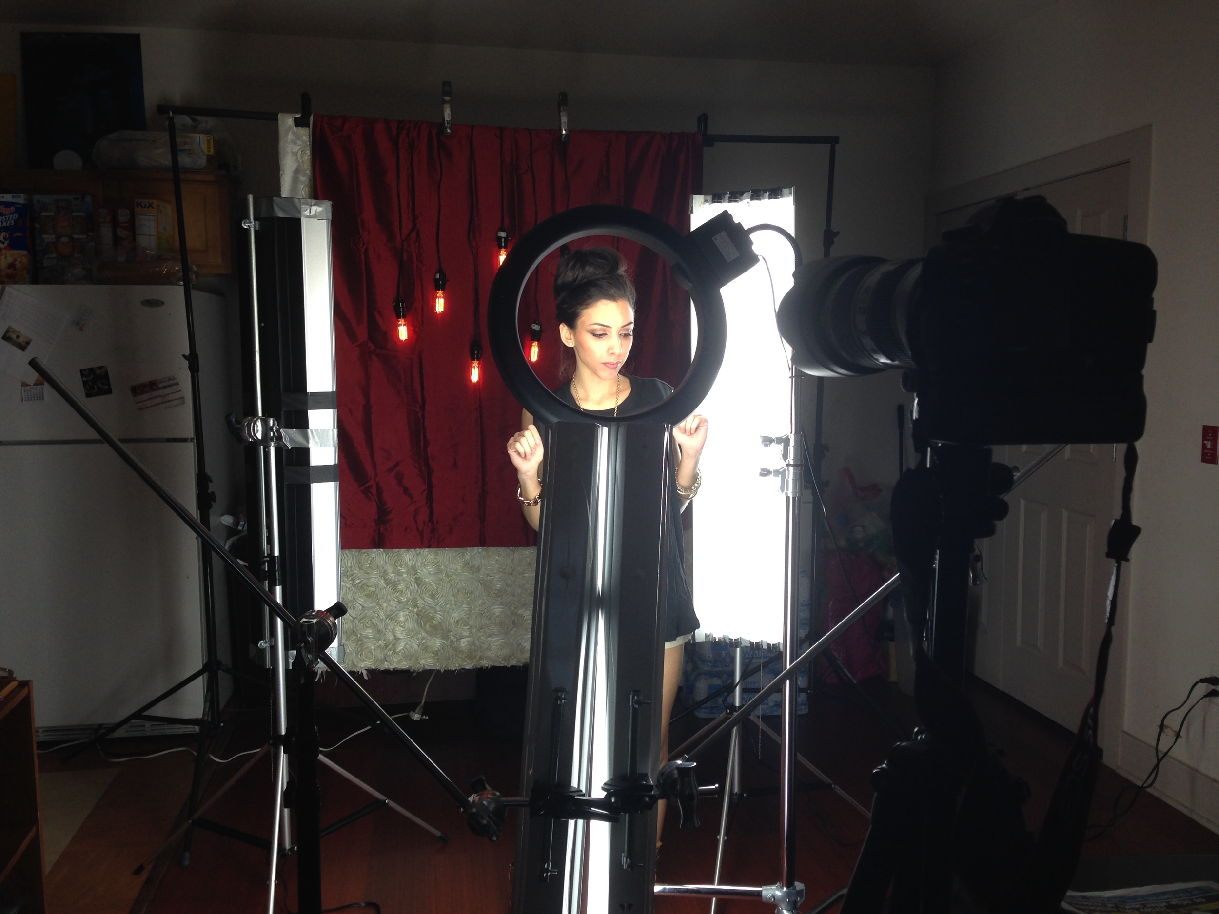BTS. "How to achieve amazing catch lights in the eyes PT3"