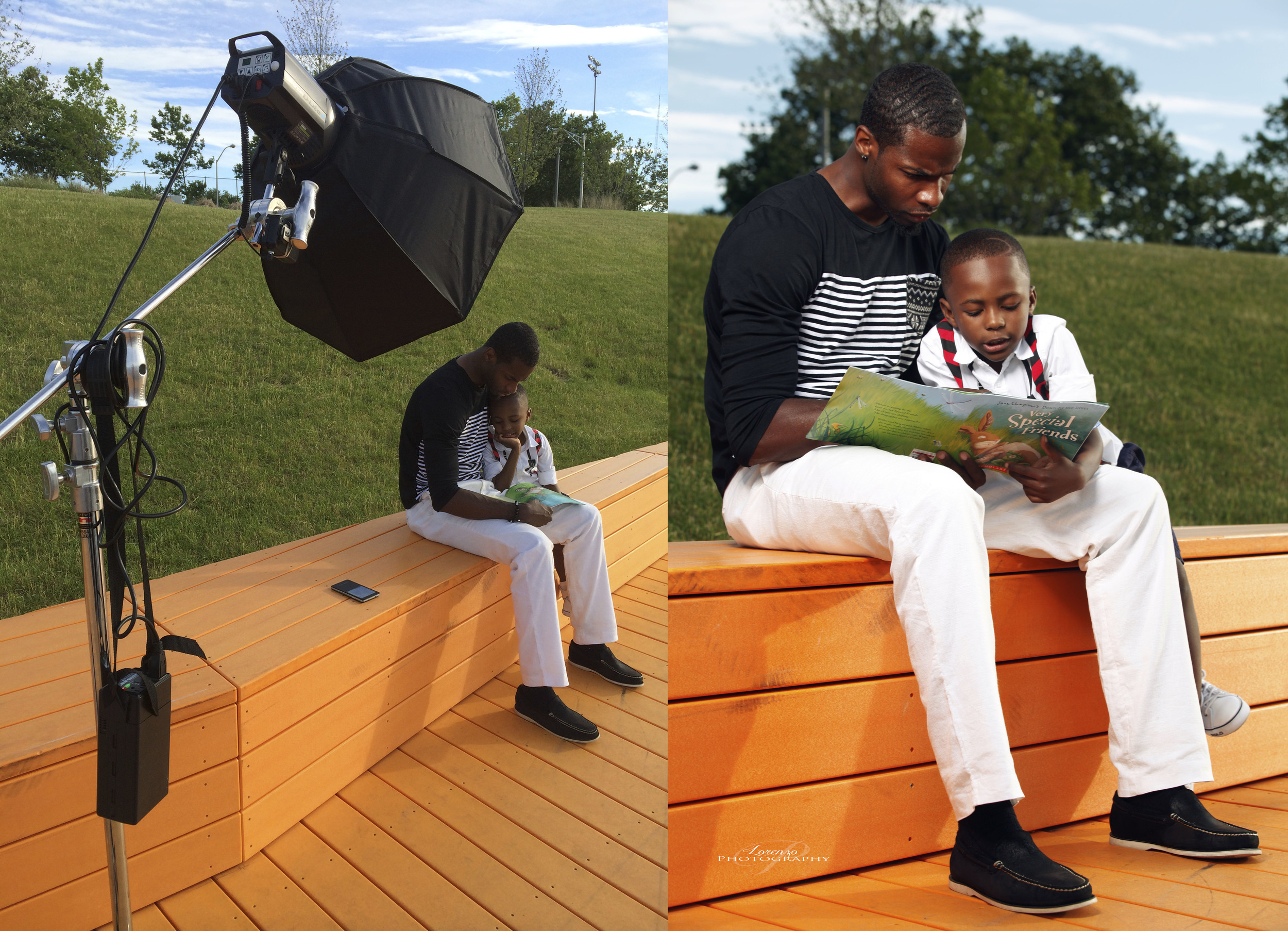 A little BTS and finished product, Shot in Newark New Jersey.