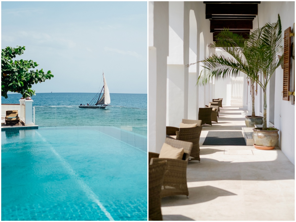 Zanzibar City Park Hyatt Tanzania Africa infinity pool boat relaxation