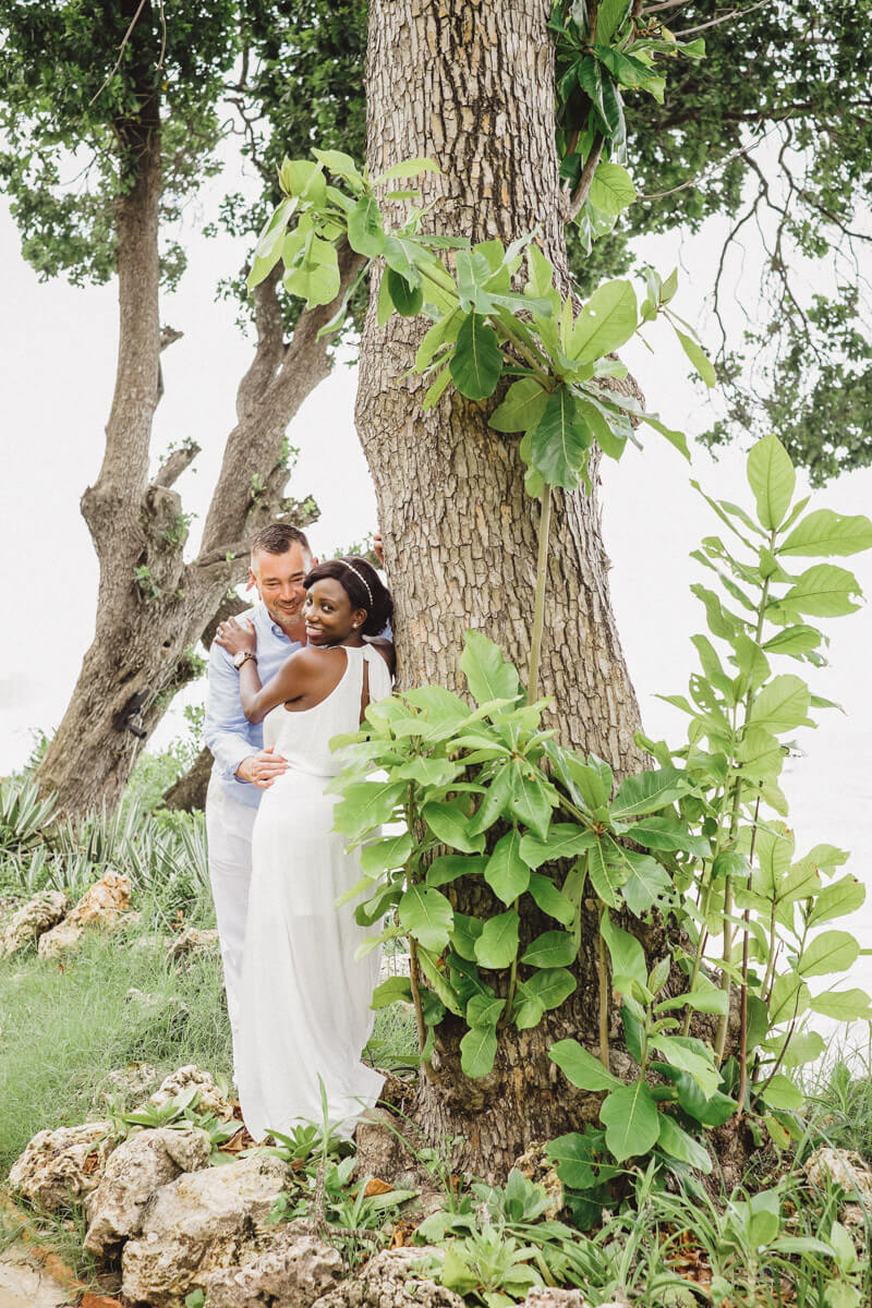 Diani Beach Kenyan engagement photos