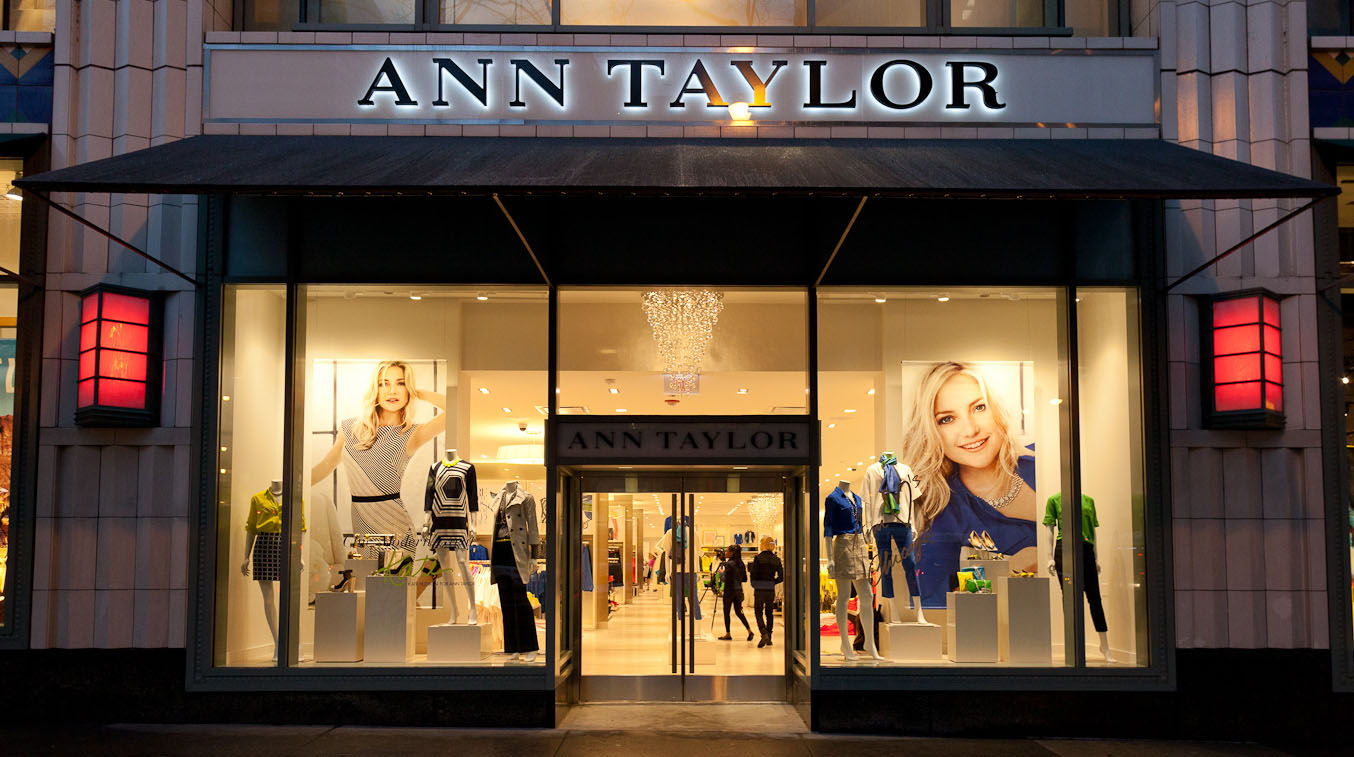 Ann Taylor store front