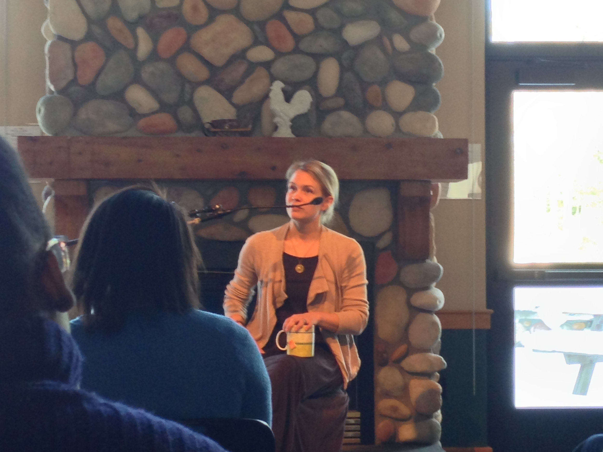 Megan Mayhew Bergman at Interlochen Arts Academy, March 2014.