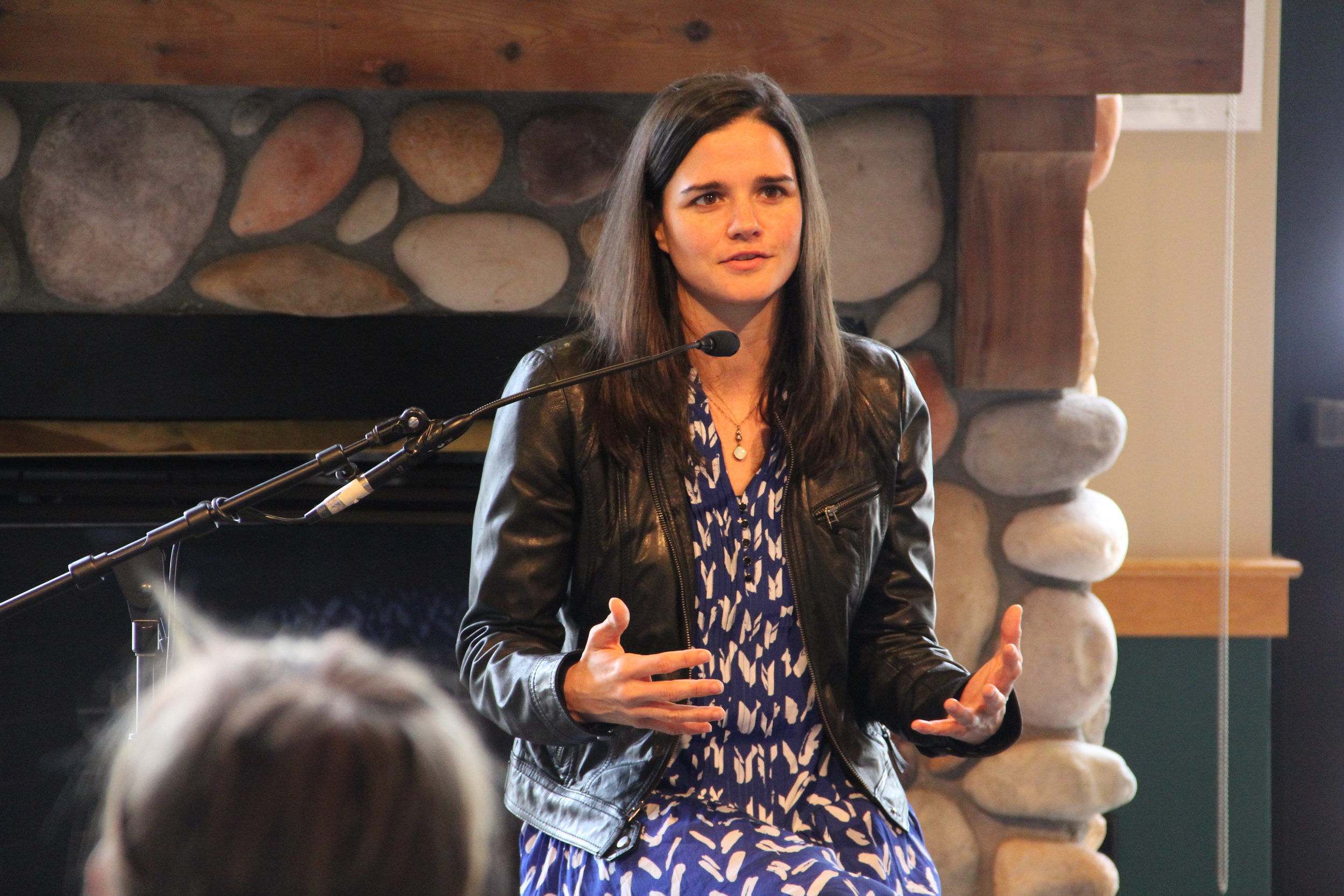 Elena Passarello at Interlochen Arts Academy, April 2014.