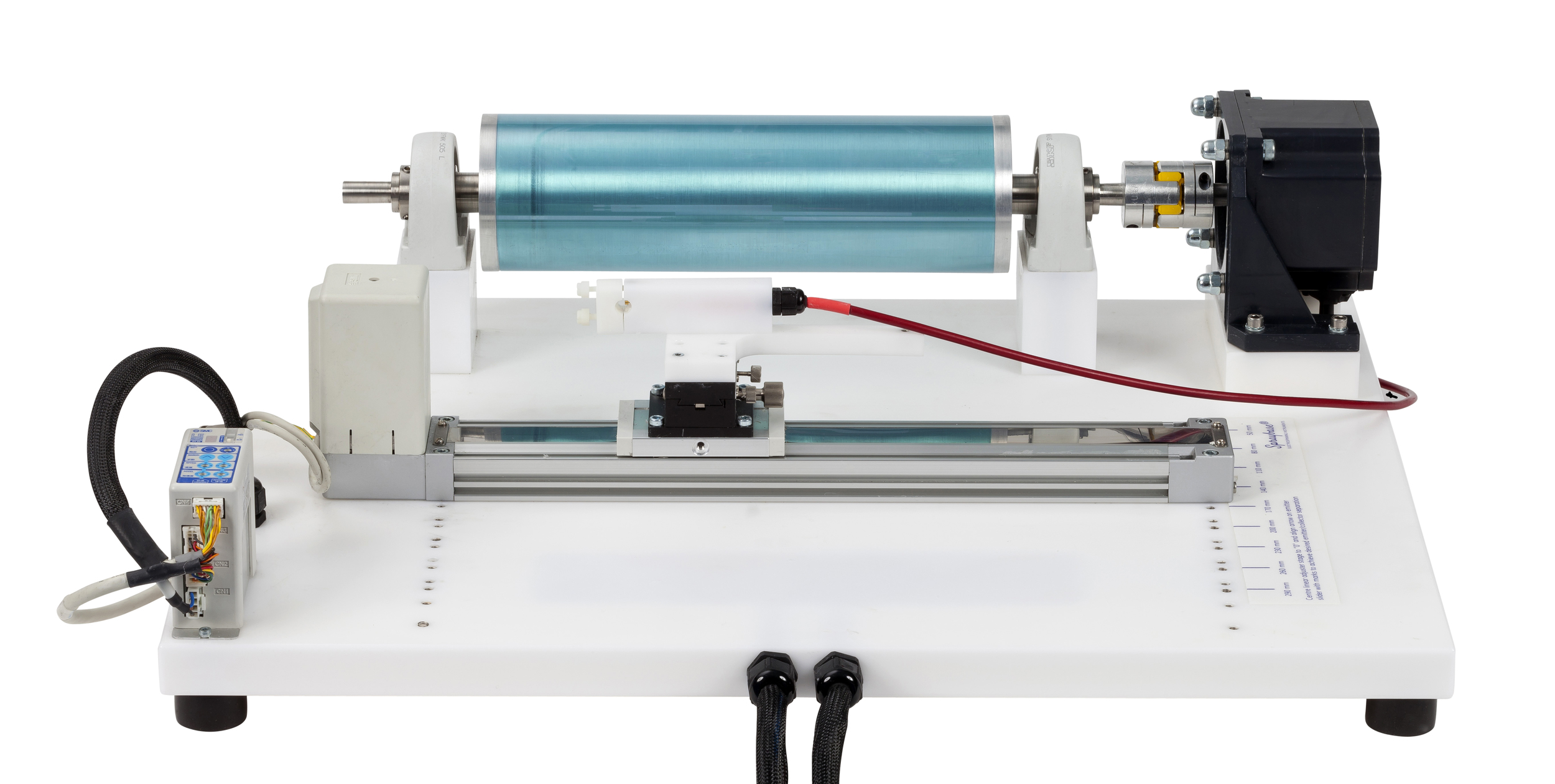 ITO sheets to create easy post processing fiber mats.