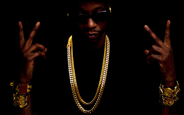 the man and lyrical genius... a couple of necklaces.
