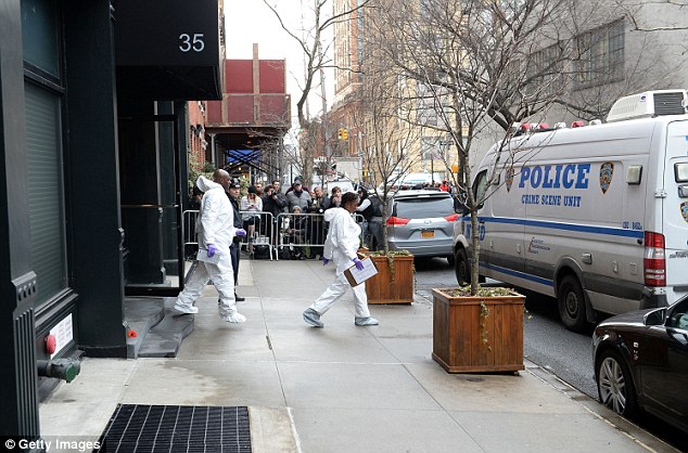 CSI New York at the scene.