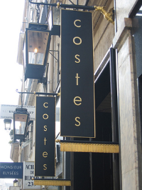 Hotel Costes in Paris France