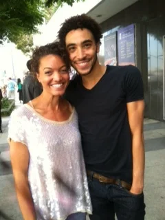 Me and one of my favorite LINES dancers - Michael Montgomery