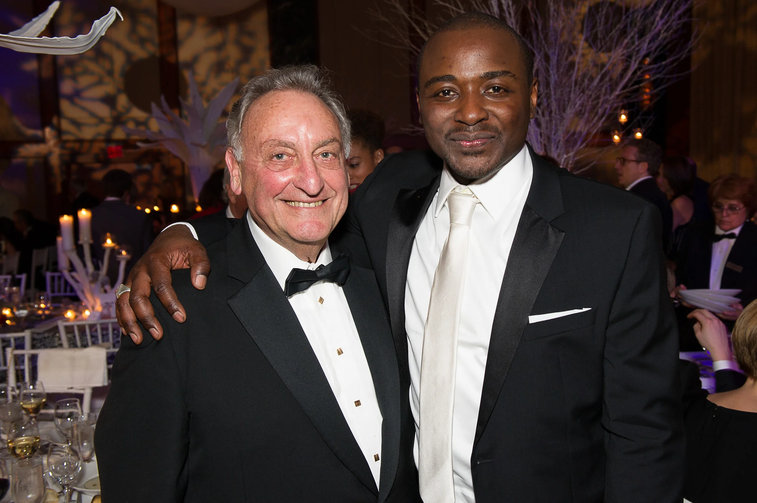 Sanford Weill and Robert Battle. Photo by Christopher Duggan