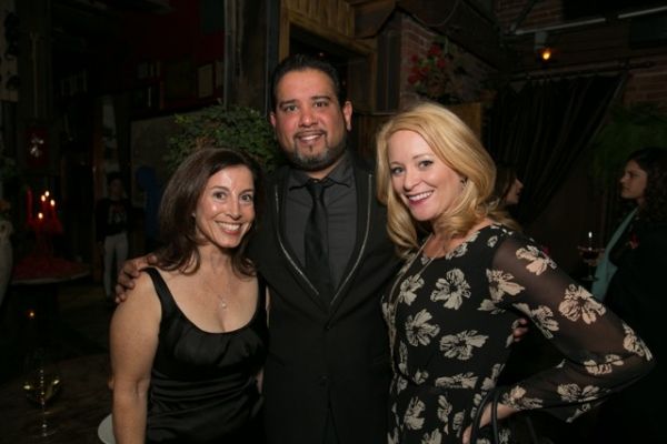 Company supporters enjoying the evening.