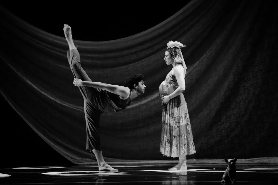 Dancers Tina Berkett and Joseph Davis. Photo credit: Joshua Sugiyama. 