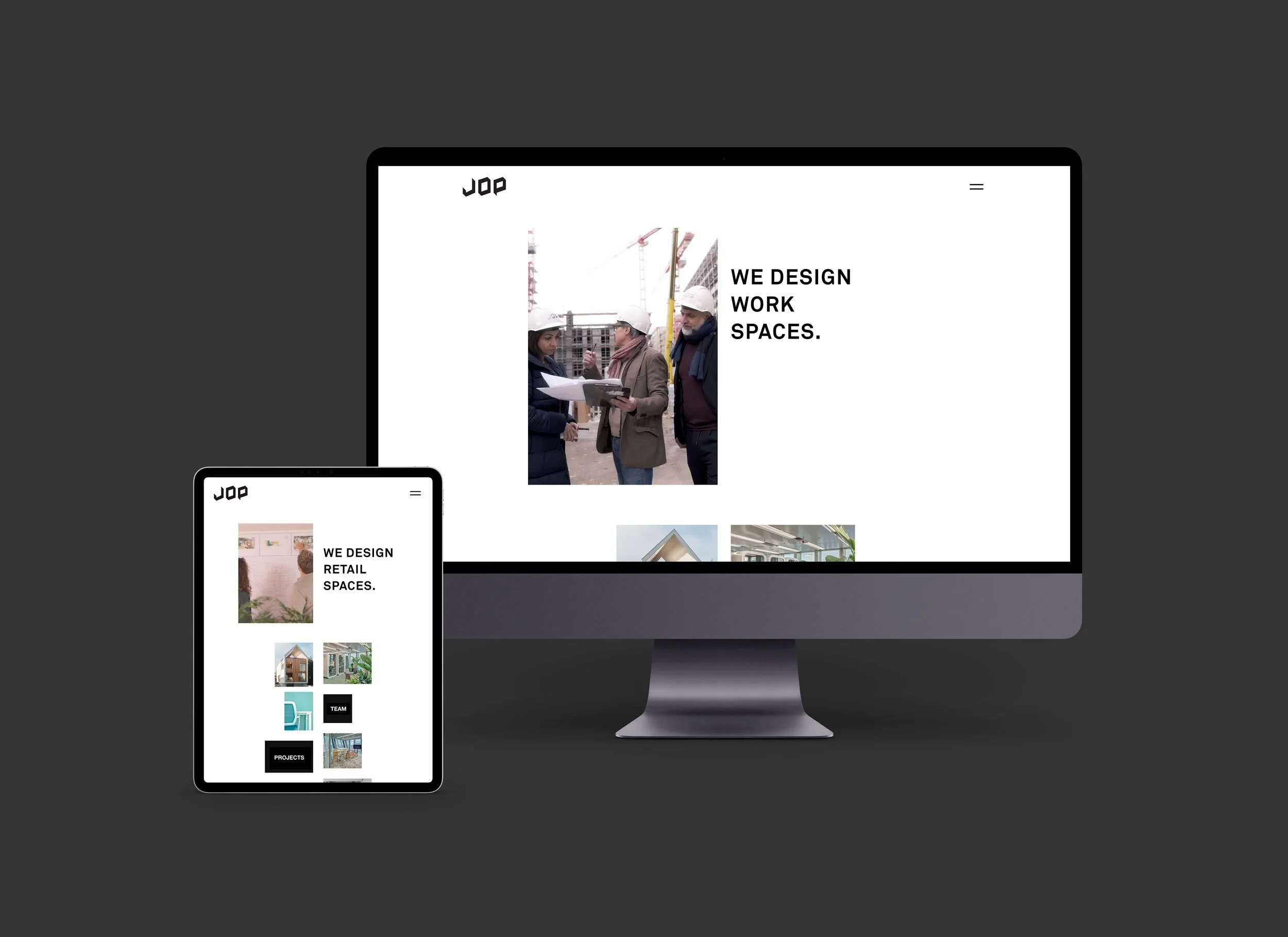 Website Re-Design JOP Architekten