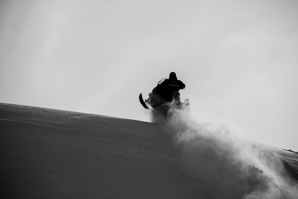 The perfect way to travel around on Svalbard Photo: Alan Thomas Duncan Wilkie