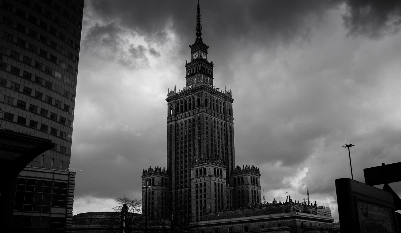 The palace of culture and science - Stalin´s unwanted gift to Poland Photo: Alan Thomas Duncan Wilkie