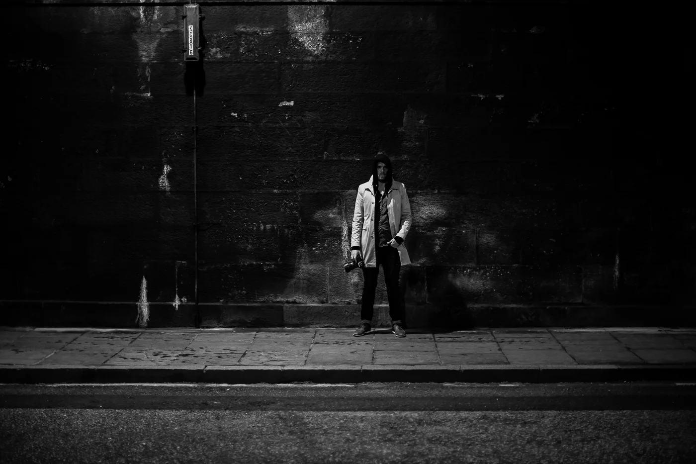Street Photographer ready for action Photo: Alan Thomas Duncan Wilkie