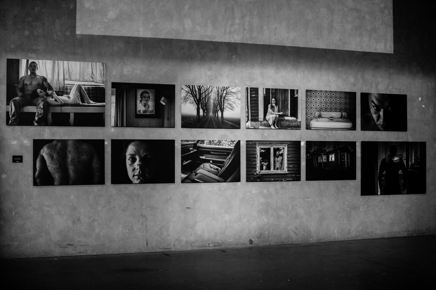 The Project on the wall at DOGA @ Alan Thomas Duncan Wilkie