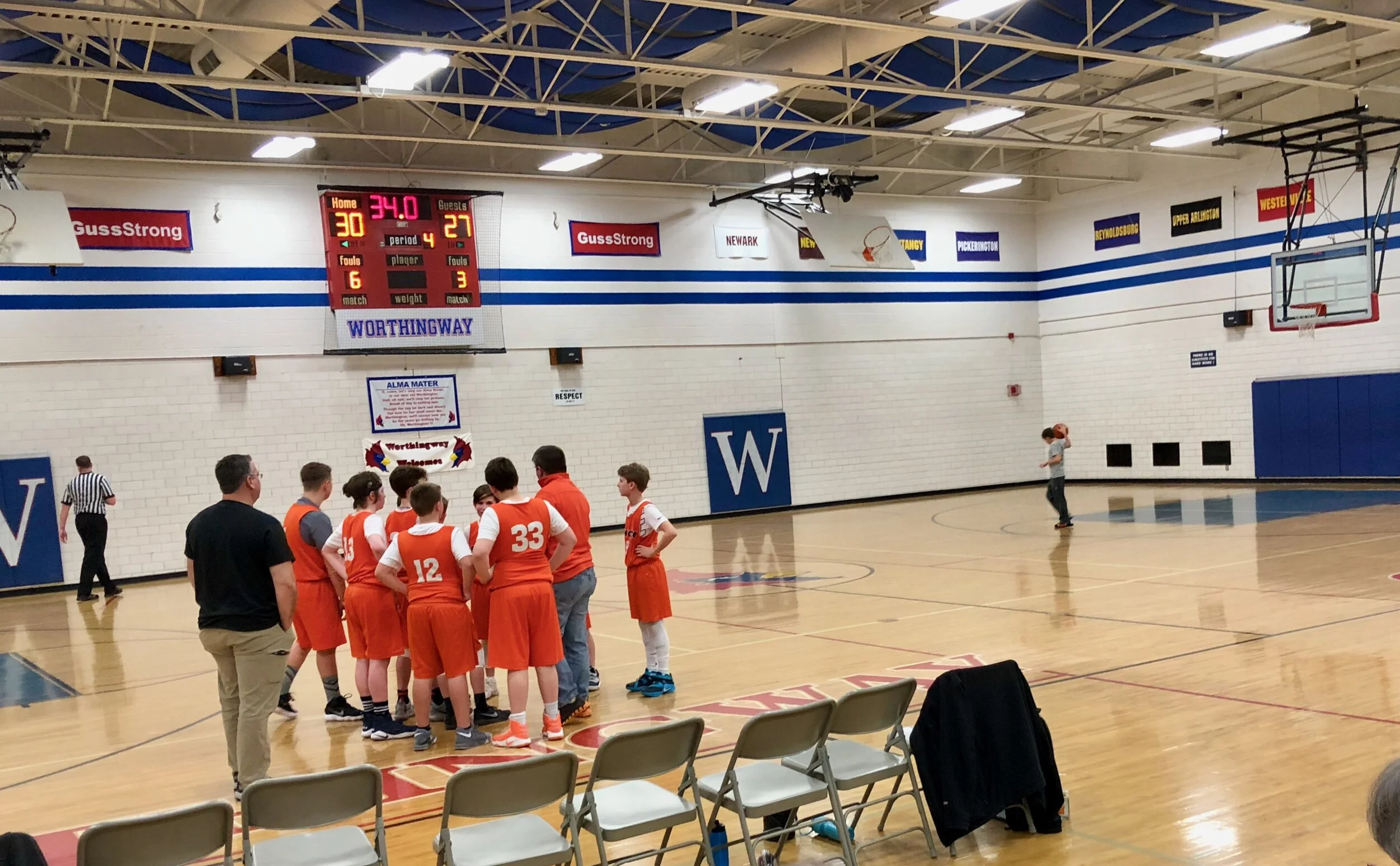 Ryan basketball visiting Worthington