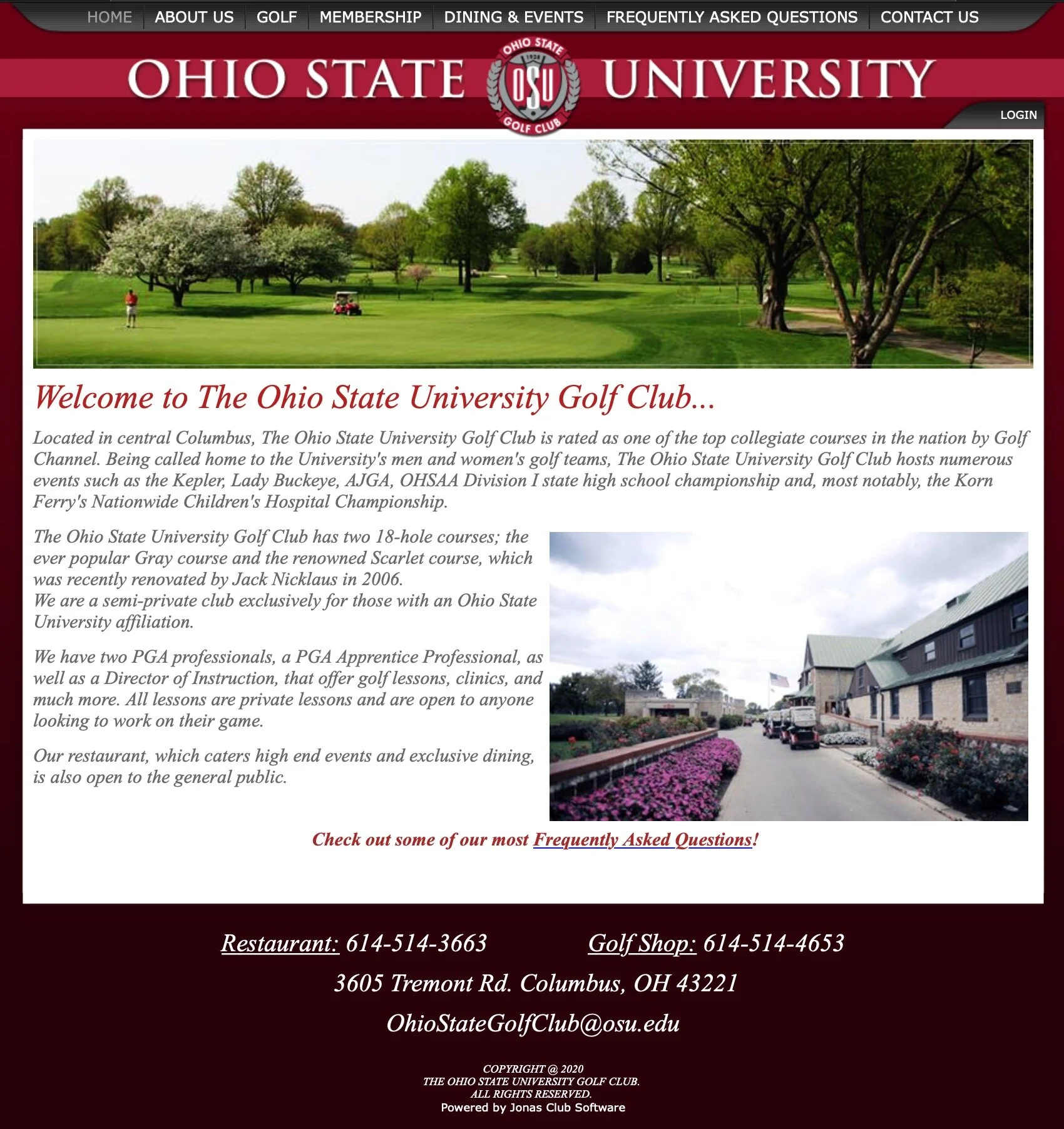Sunday brunch with Mark Gideon at OSU Golf Course Club House