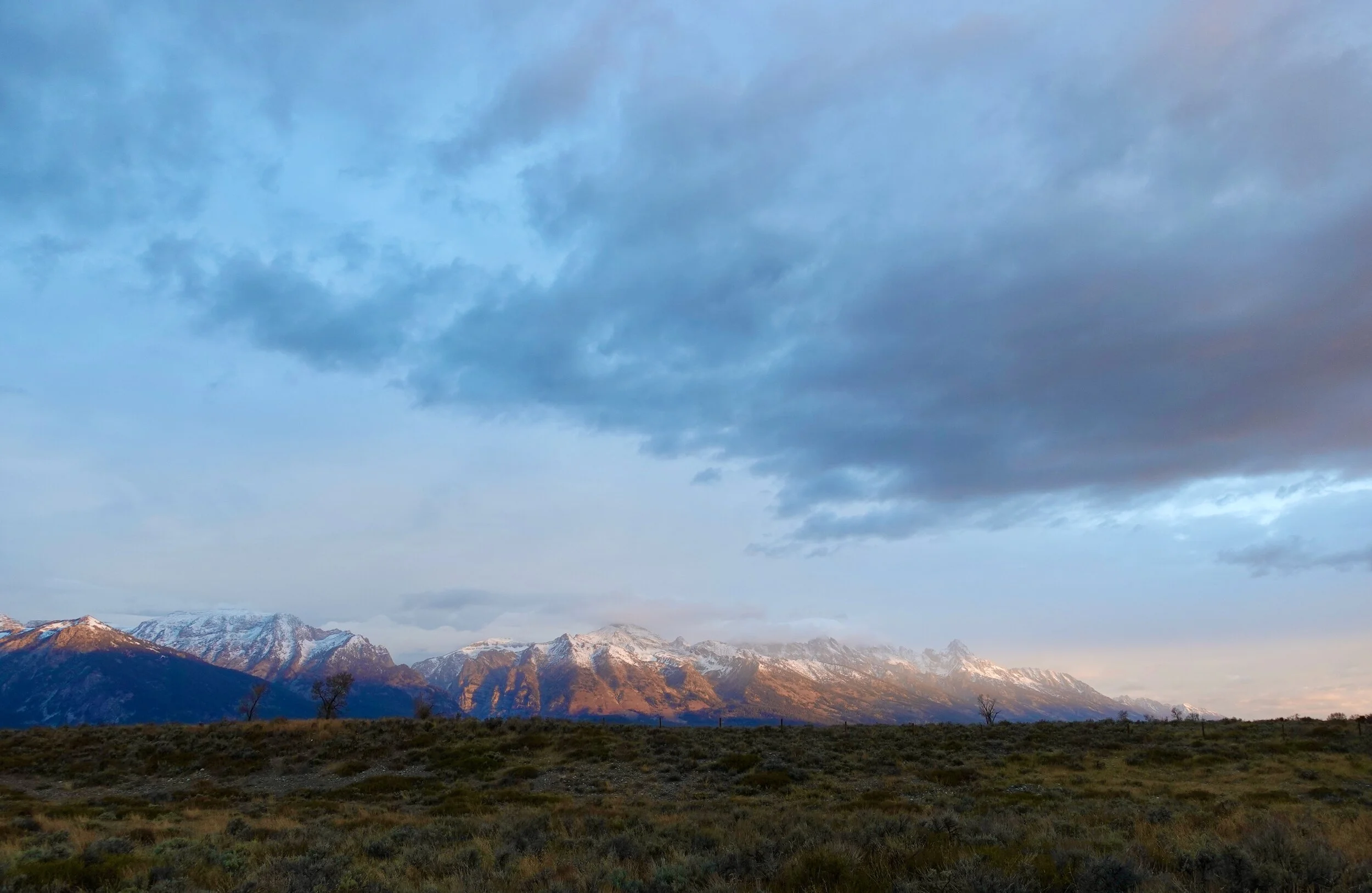 Sunrise visit to Teton National Park