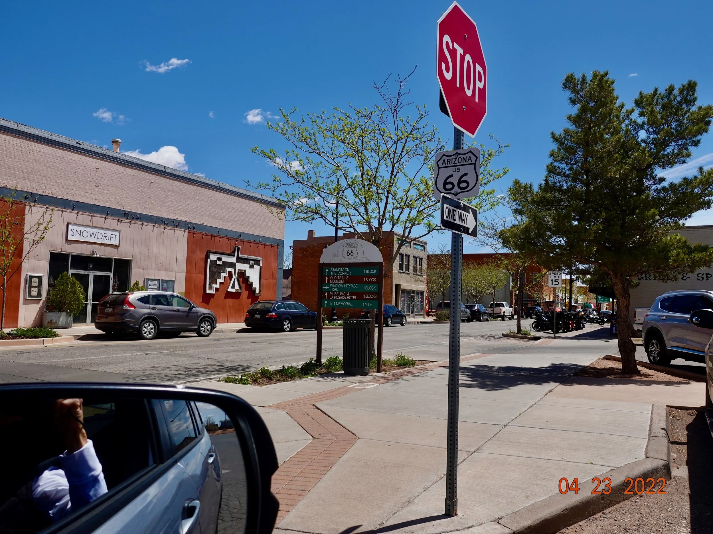 Downtown Winslow on Old Route 66