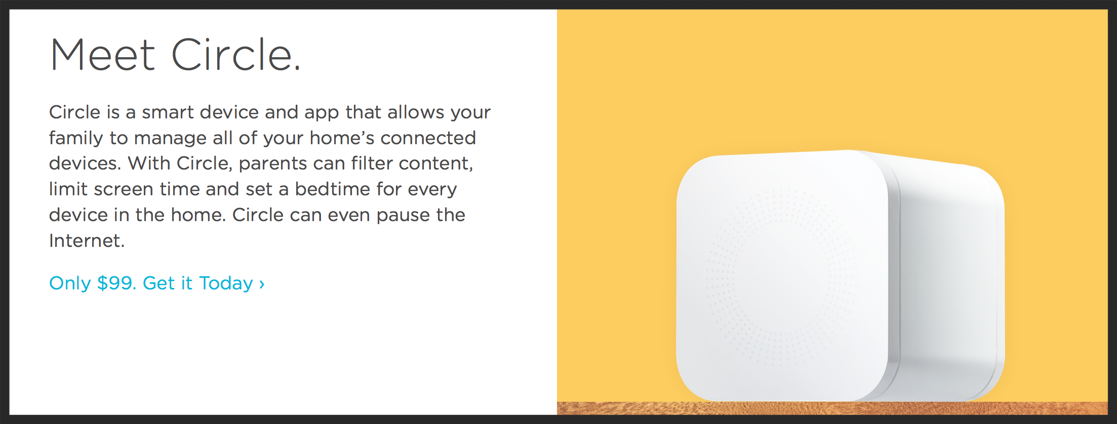 *Image from the official Circle website.