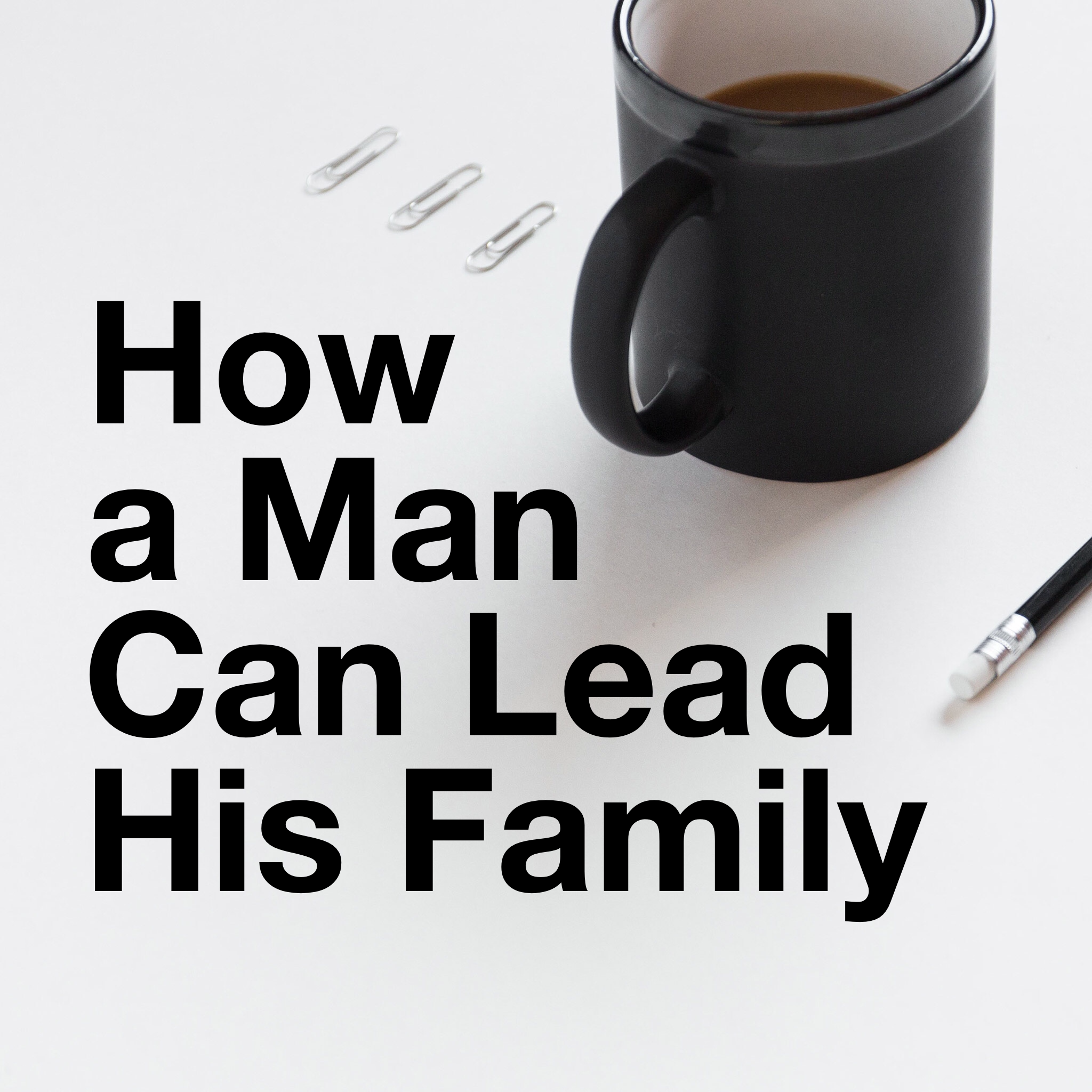 AUDIO - How a Man Can Lead His Family