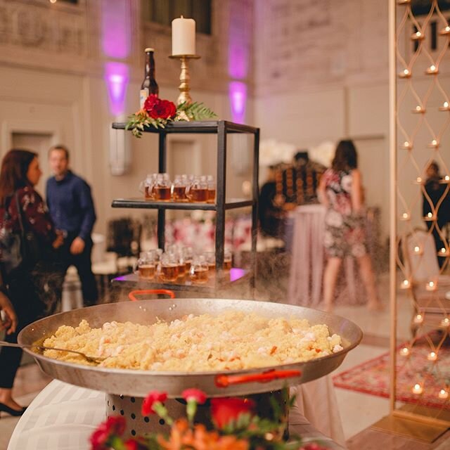 Nos encanta la comida!⁠
⁠
If you haven't figured it our yet, we LOVE food...ALL the food!  Having international food stations gives us an opportunity to play with some of our favorite dishes.⁠
⁠
Our Brazillian Steakhouse Carving Station with Seafood 