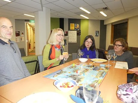 Setting the table