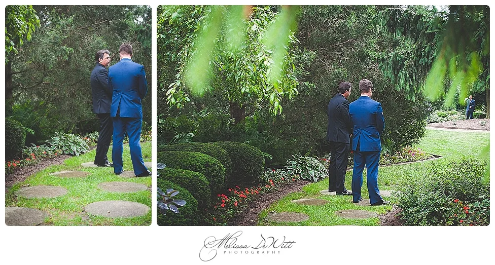 Waiting for his bride to arrive.....