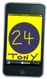 Wallpaper iPod touch with Numbers — Learning in Hand with Tony Vincent