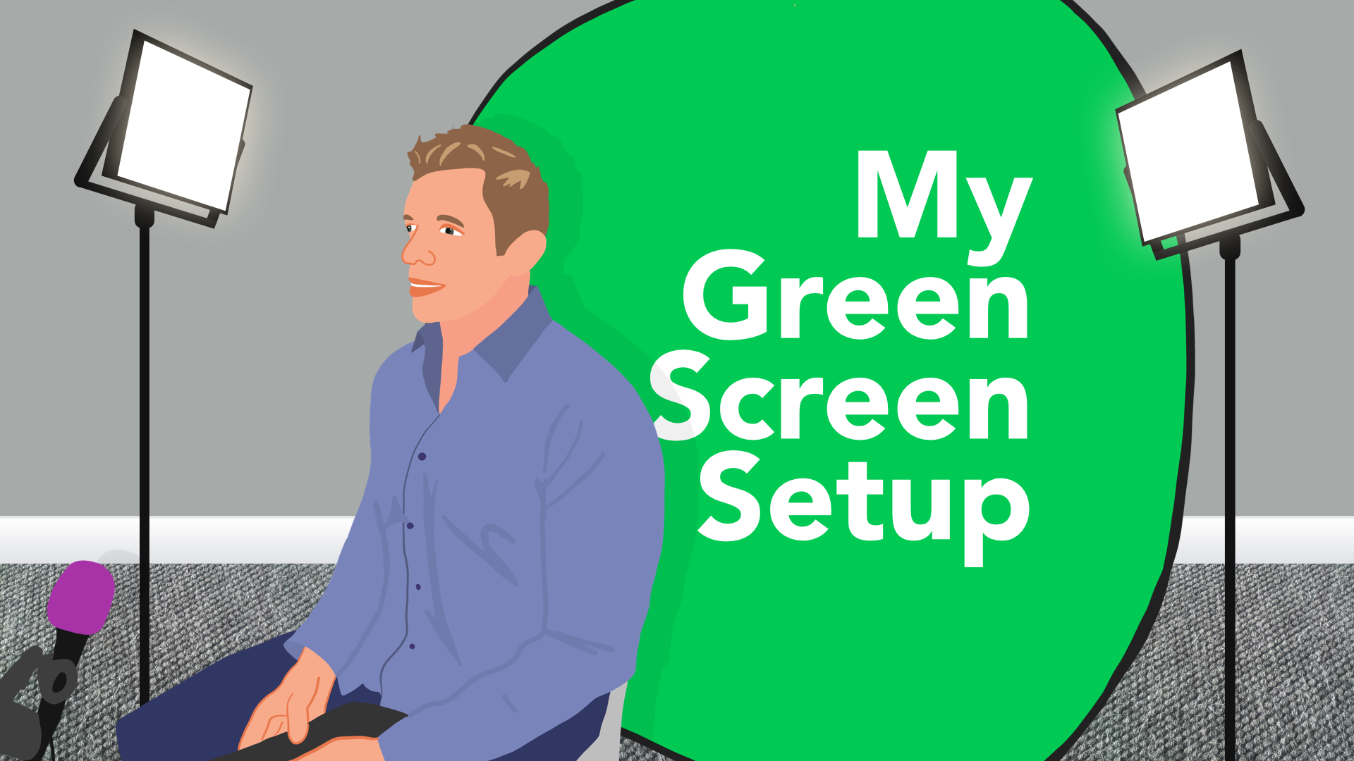 My Green Screen Setup