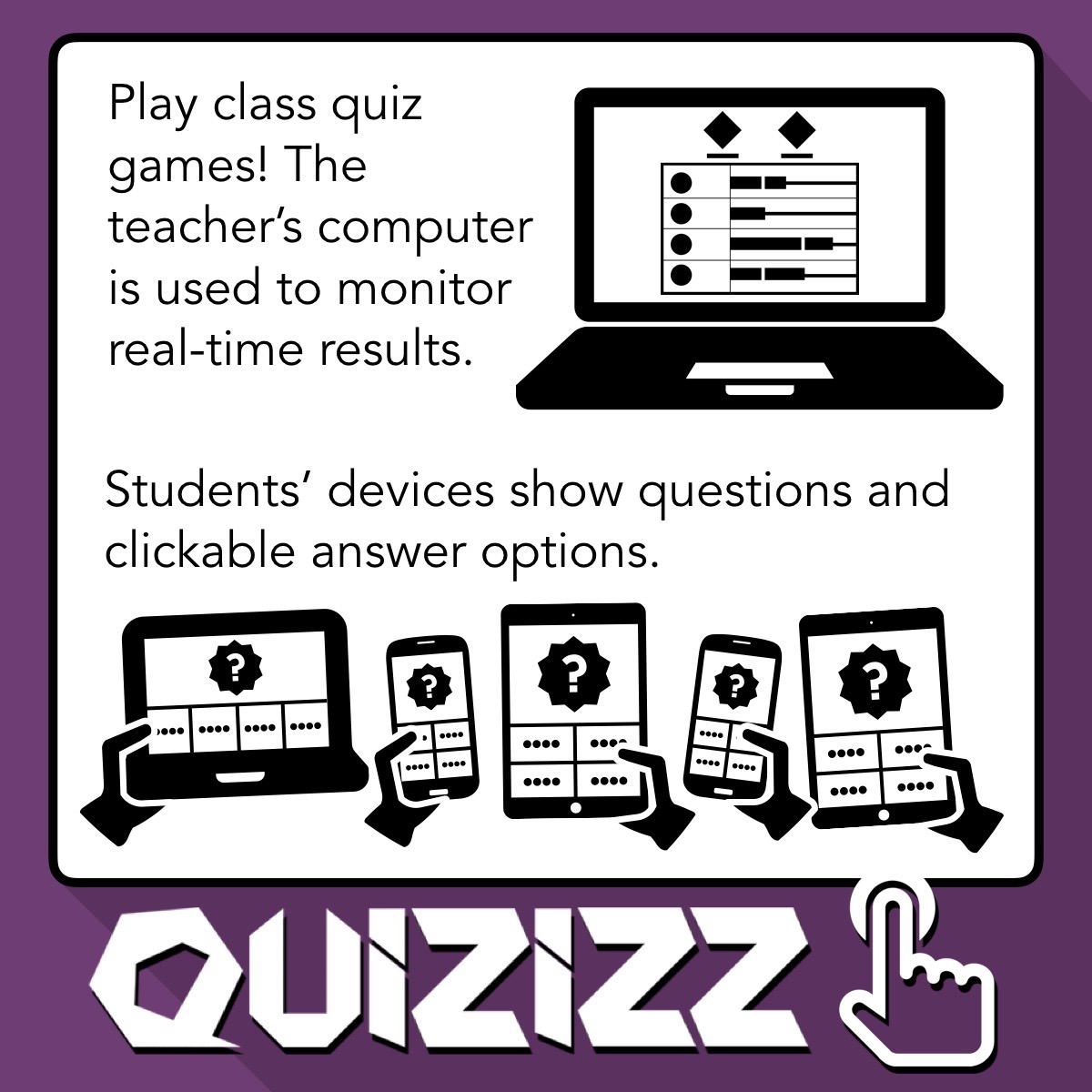 Quizizz on X: 📢Not just a fun way to review, TEAM games teach you a lot  more!💥🙌 You can..⬇️ ✓Play any quiz in Team Mode ✂Customize the game with  general and activity