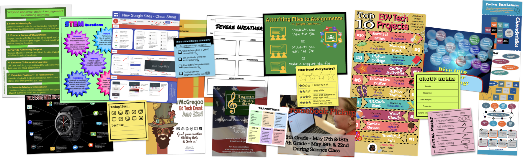 Assignments from Spring 2007